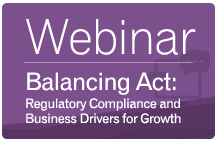 Regulatory Compliance Webinar