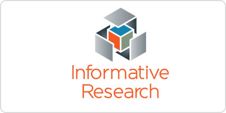 2 of 9 logos - informative research logo