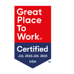 19 of 25 logos - Great Place to work Certified