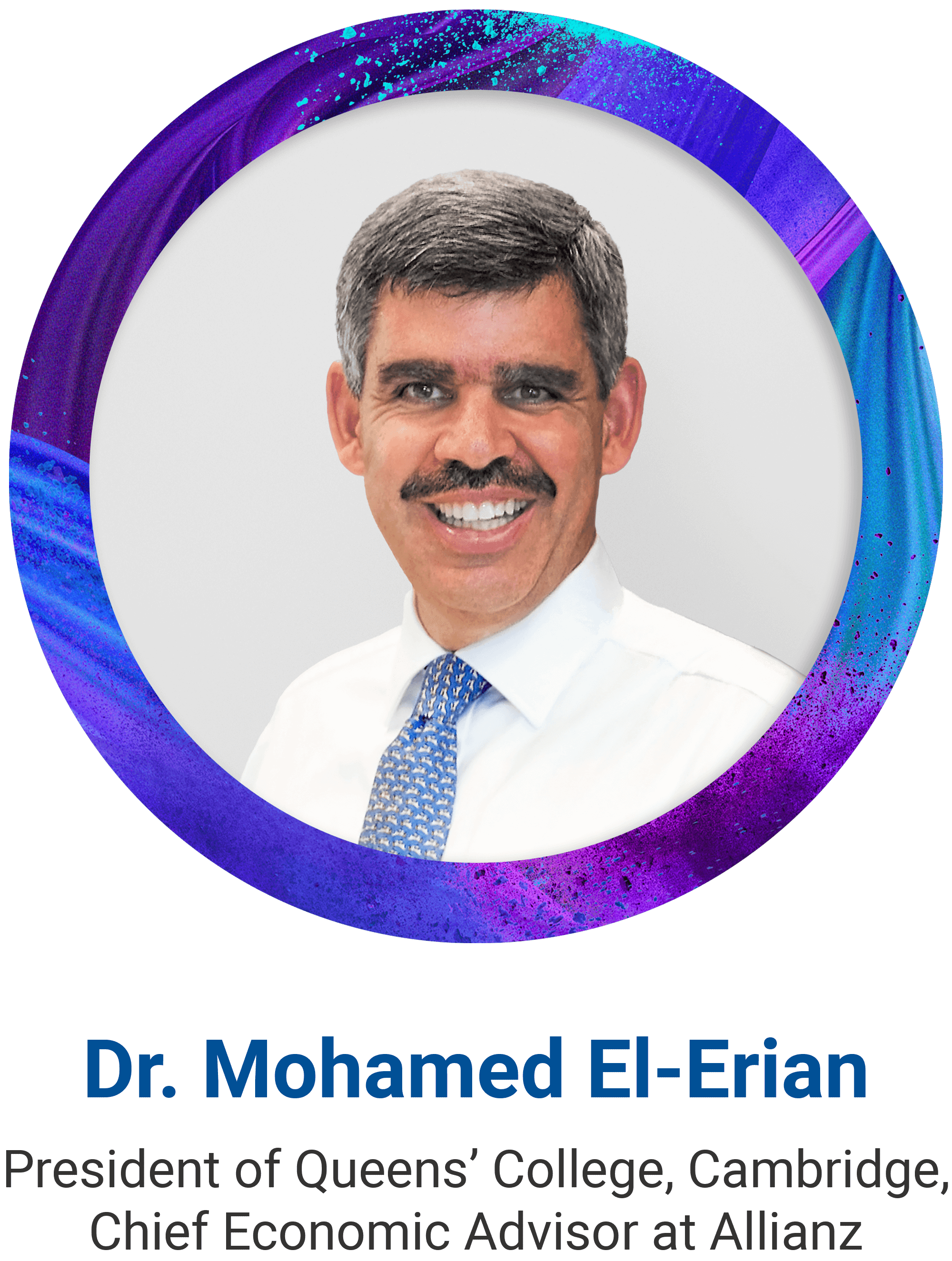 1 of 5 logos - Dr. Mohamed El-Erian