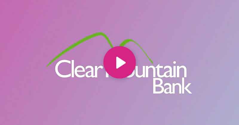 clear mountain bank case study video graphic