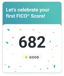 Graphic celebrate score dialogue.