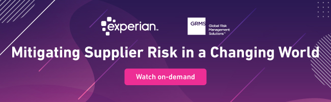 Watch the Mitigating Supplier Risk webinar. 