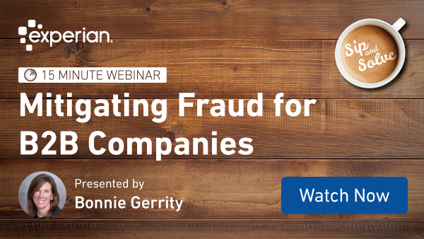 Blog Details for Mitigating Fraud for B2B Companies