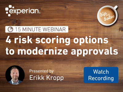 4 Risk Scoring Options to Modernize Approvals