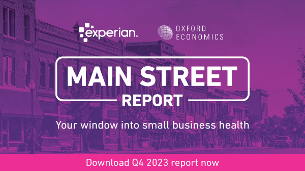 Q4 2023 Experian/Oxford Economics Main Street Report