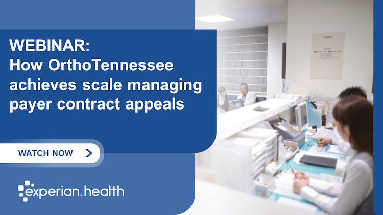 Webinar: How OrthoTennessee Achieves Scale in Payer Contract Appeal Management