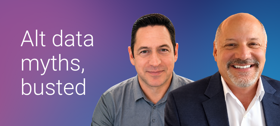 Ask the Expert: Busting the Biggest Myths About Alternative Data with David Elmore and Vince Nowicki