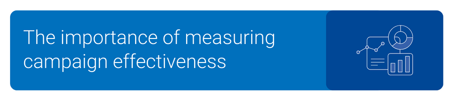 The importance of measuring campaign effectiveness