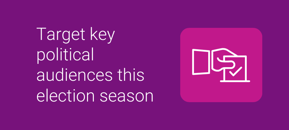 Three audience categories for political campaign marketing