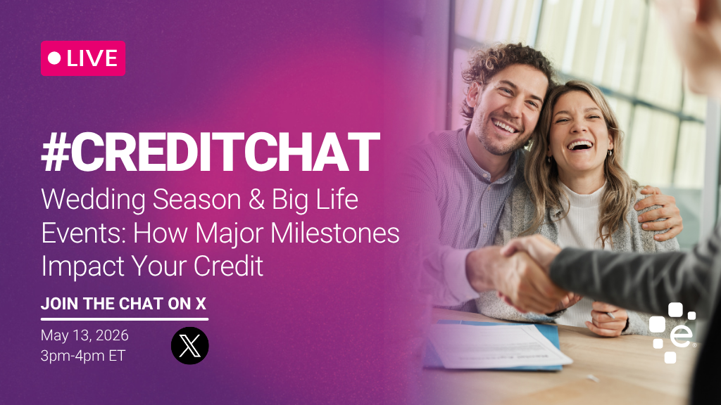 This week’s #CreditChat looks at how major life events can affect your credit and finances. From weddings to big purchases, we’ll explore how to plan ahead and avoid common pitfalls. Join us to navigate milestones without derailing your financial goals.