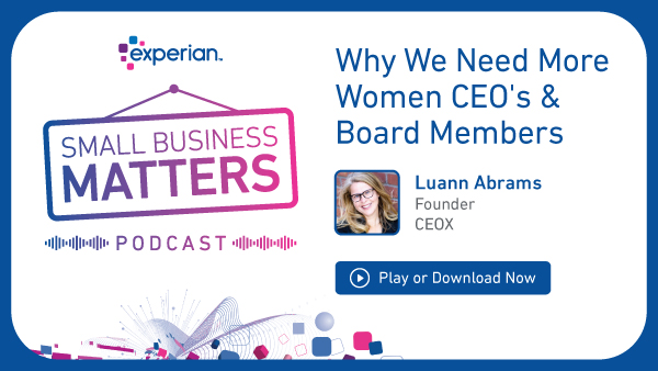 Why we need more women CEO's and Board Members | Small Business Matters podcast