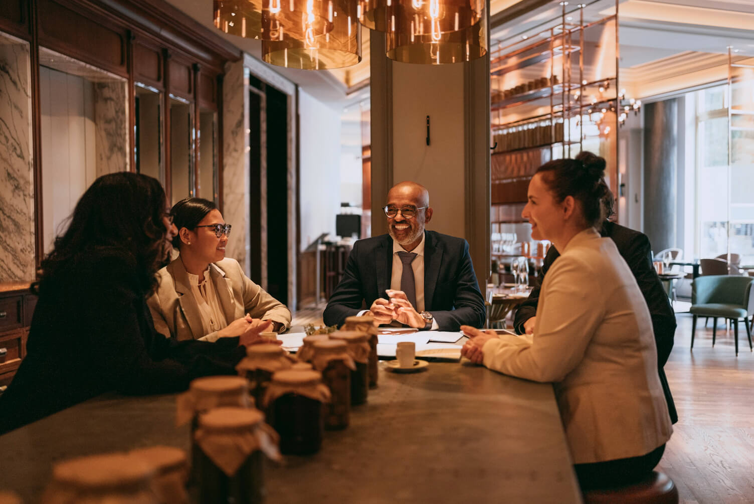 Centralized full-range open system