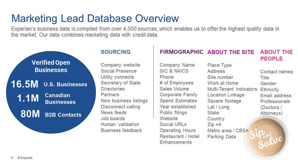Marketing Lead Database Overview