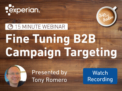 Fine Tuning B2B Campaign Targeting
