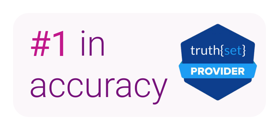 1# in accuracy (Truthset)