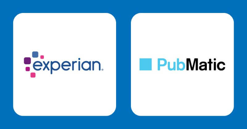 experian and pubmatic partnership logo