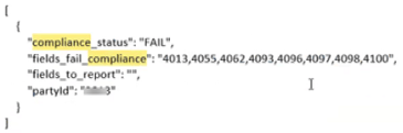 Compliance Status Fail