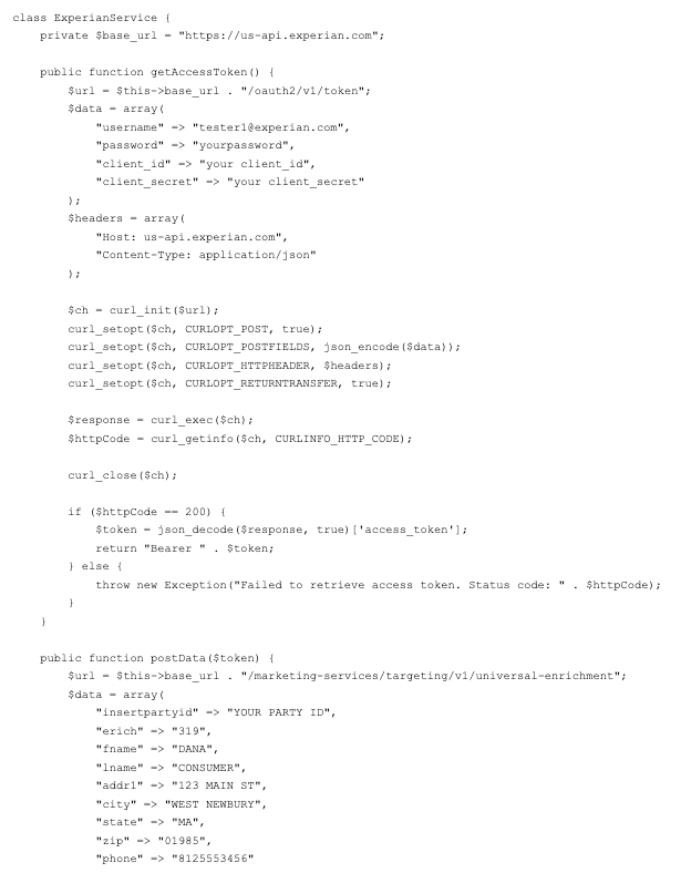 PHP sample code part 1