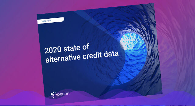 State of Alternative Credit Data banner