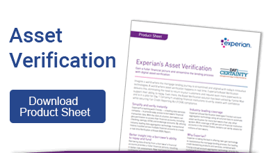 Asset Verification Product Sheet