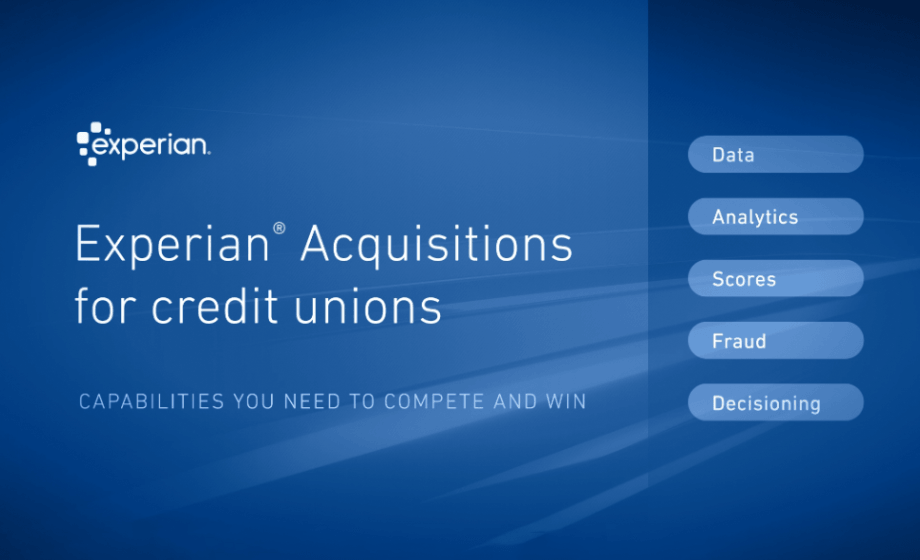 Experian Acquisitions for credit unions