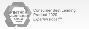 Consumer Best Lending Product 2020 - Experian Boost