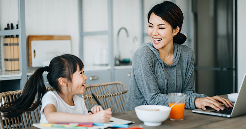 mother-working-from-home