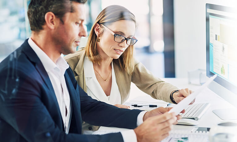 man-and-woman-business-meeting