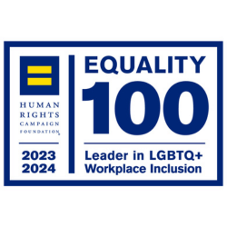 10 of 12 logos - Best Place to Work for LGBTQ+