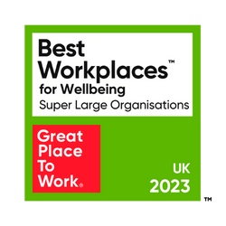 7 of 13 logos - GPTW UK 2023 Wellbeing