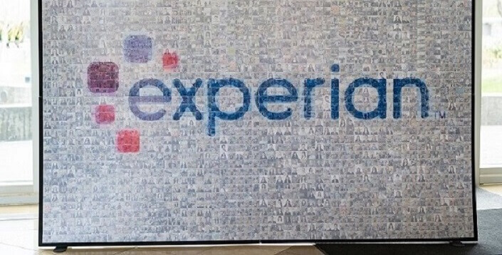 Collage made of individual photos of Experian employees