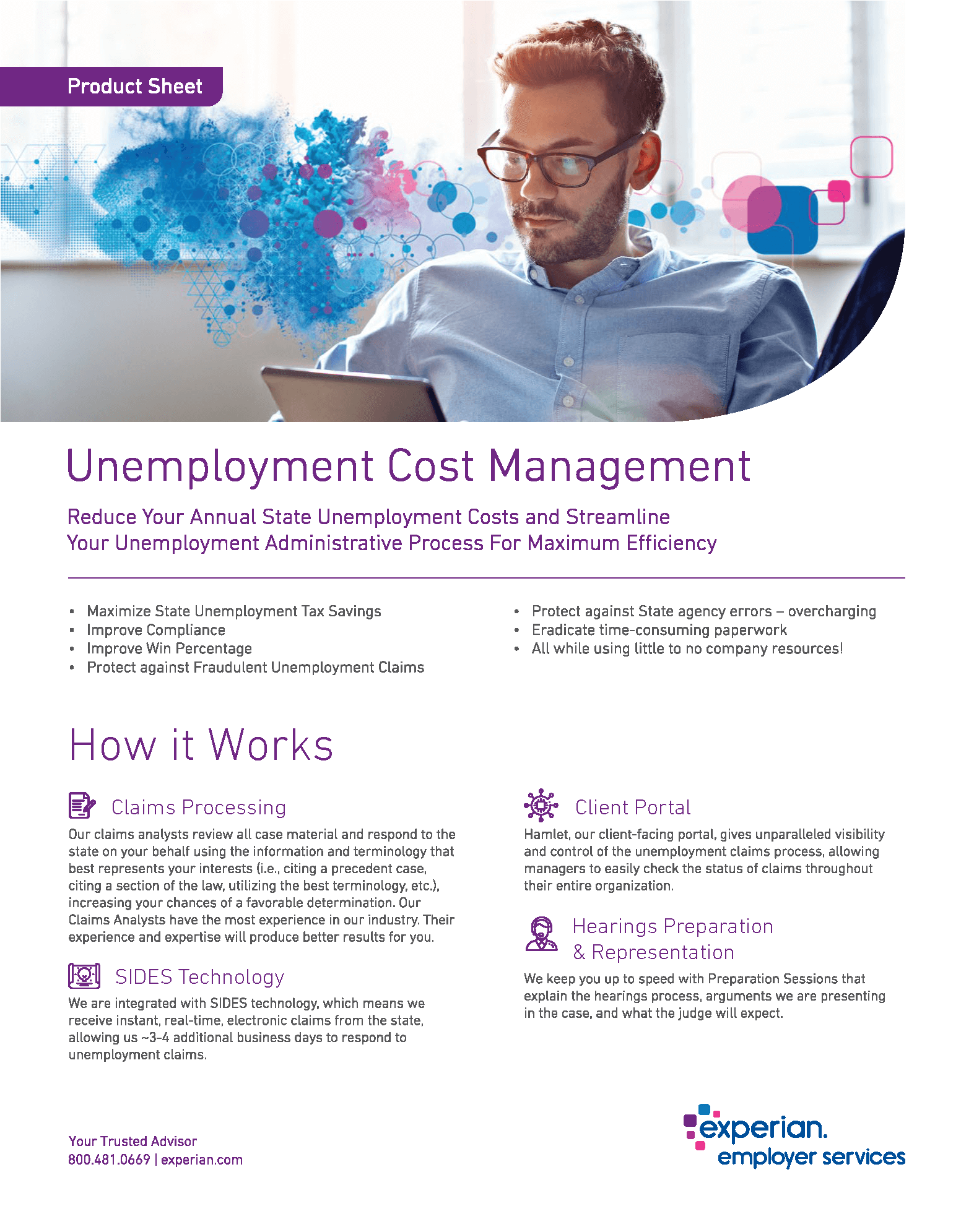Thumbnail of Poduct Sheet Unemployment Cost Management