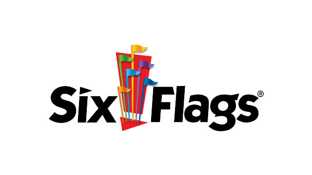 2 of 9 logos - Six Flags Logo