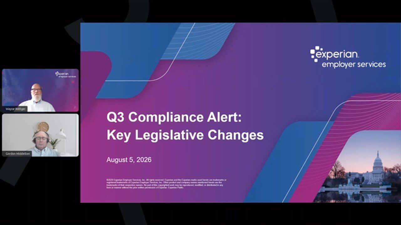 Video Thumbnail Q2 Compliance Alert: Key Legislative Changes