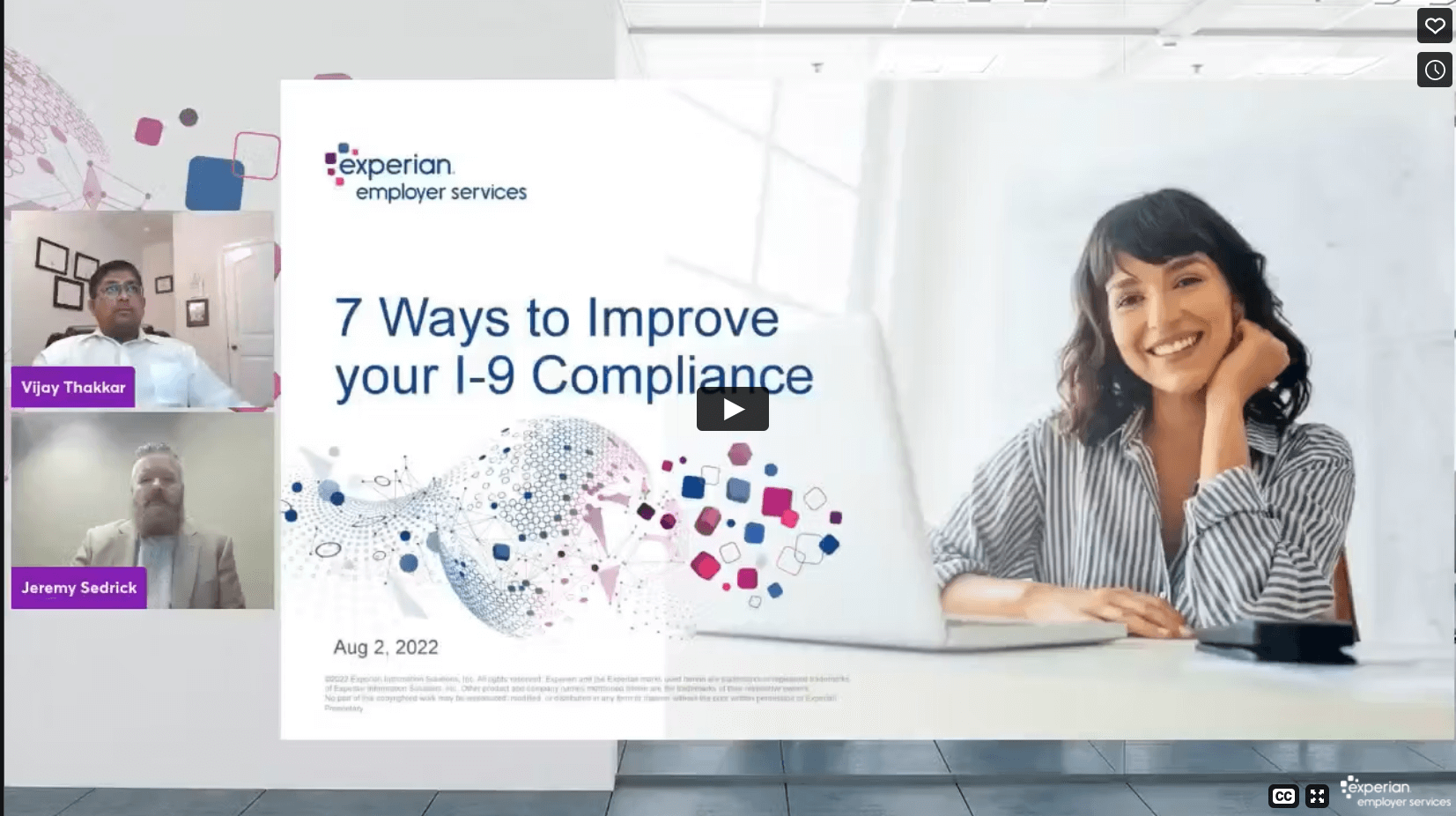 Webinar 7 Ways to Improve Your I-9 Compliance