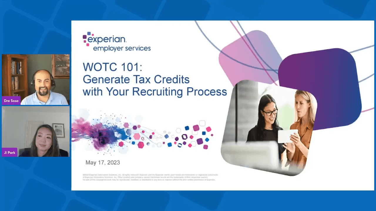 WOTC 101 - Generate Tax Credits with Your Recruiting Process