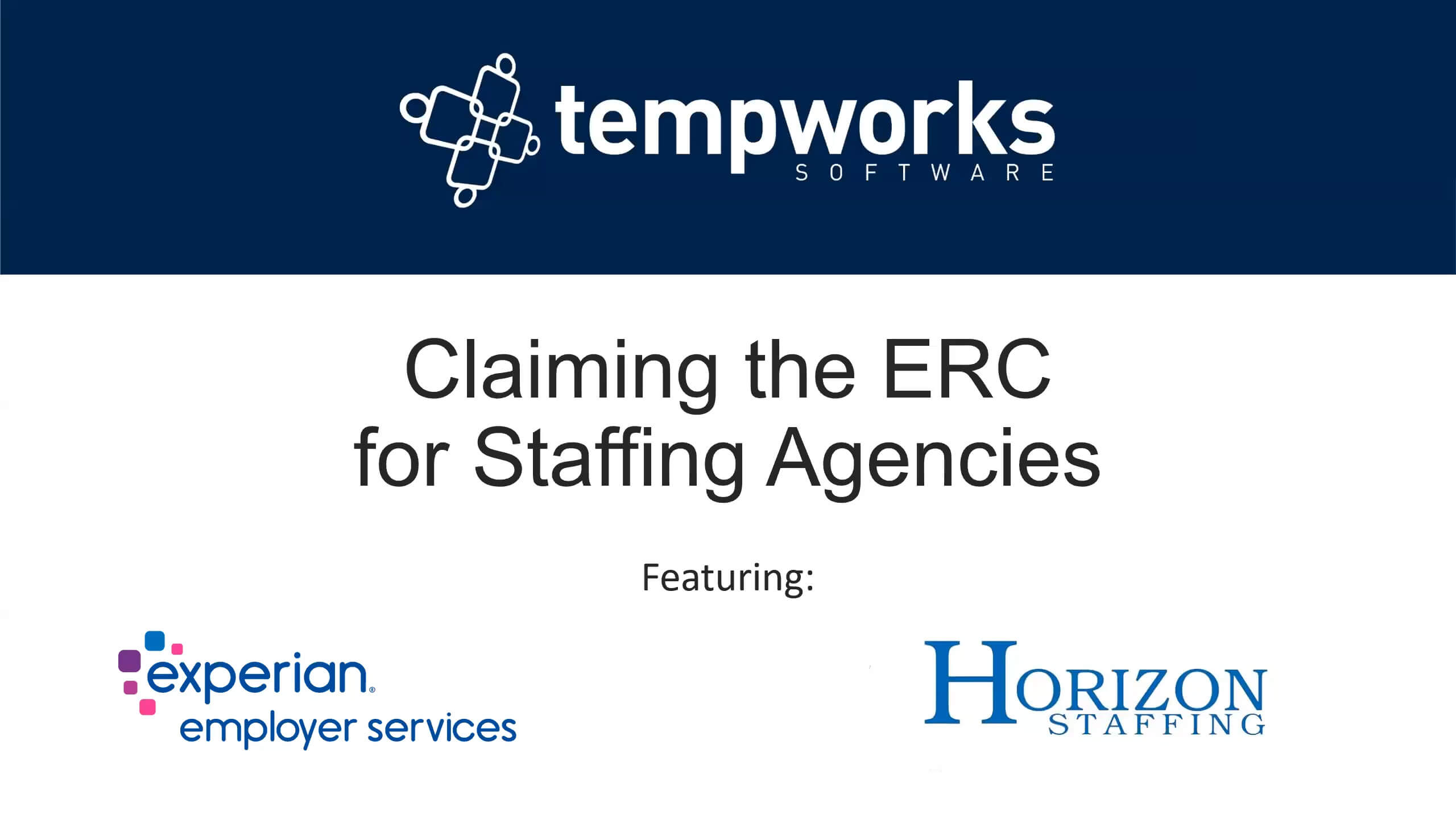 Claiming the ERC for Staffing Agencies
