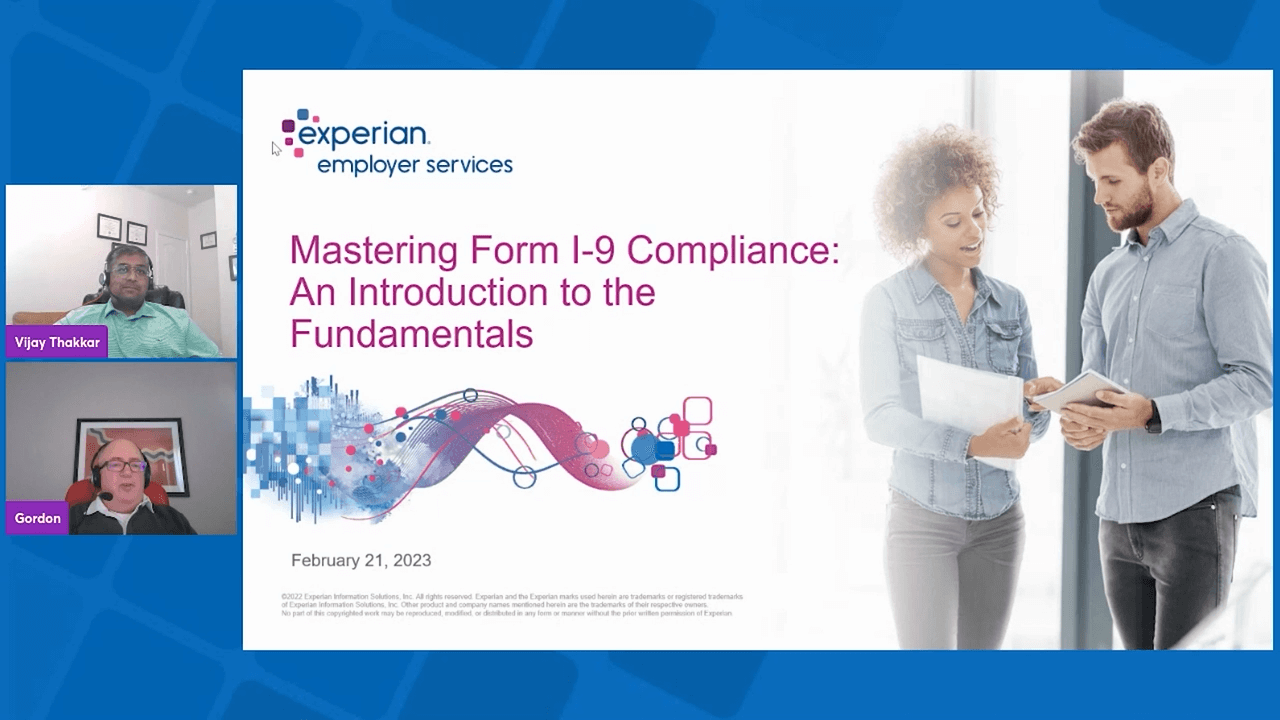 Mastering Form I-9 Compliance: An Introduction to the Fundamentals