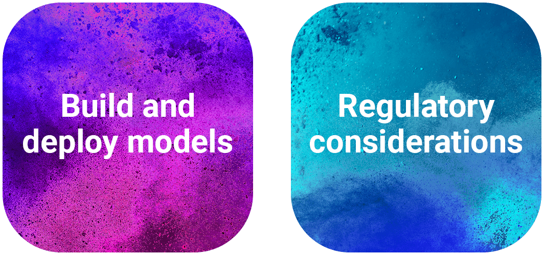build and deploy models regulatory considerations