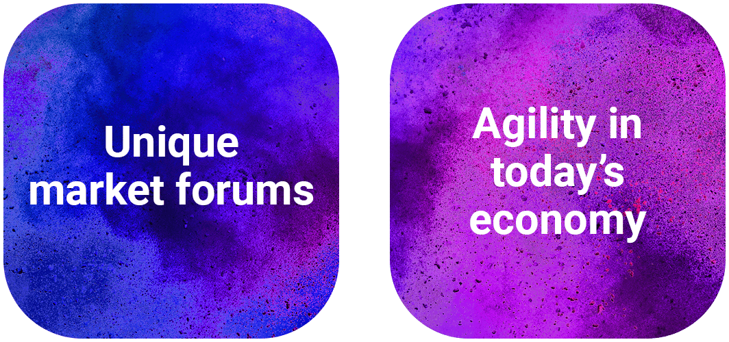unique market forums agility in today's economy