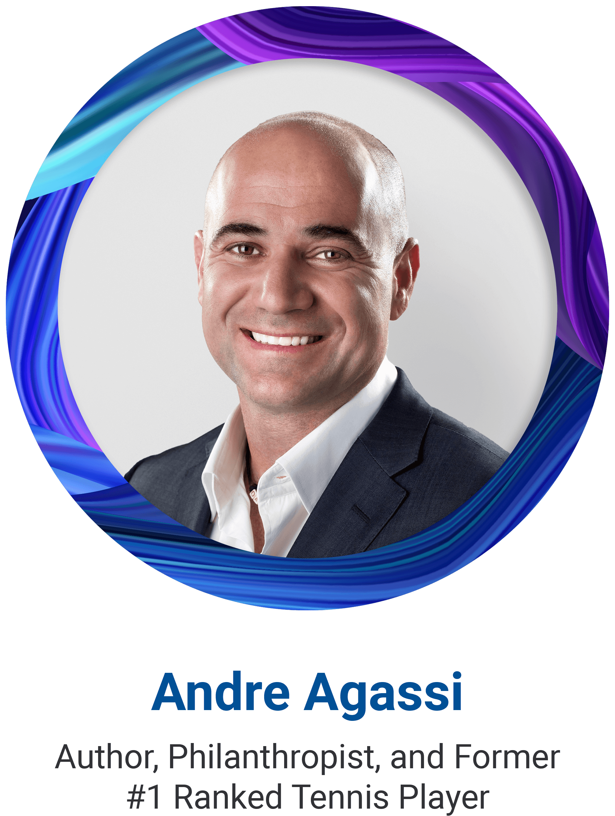 4 of 5 logos - Andre Agassi