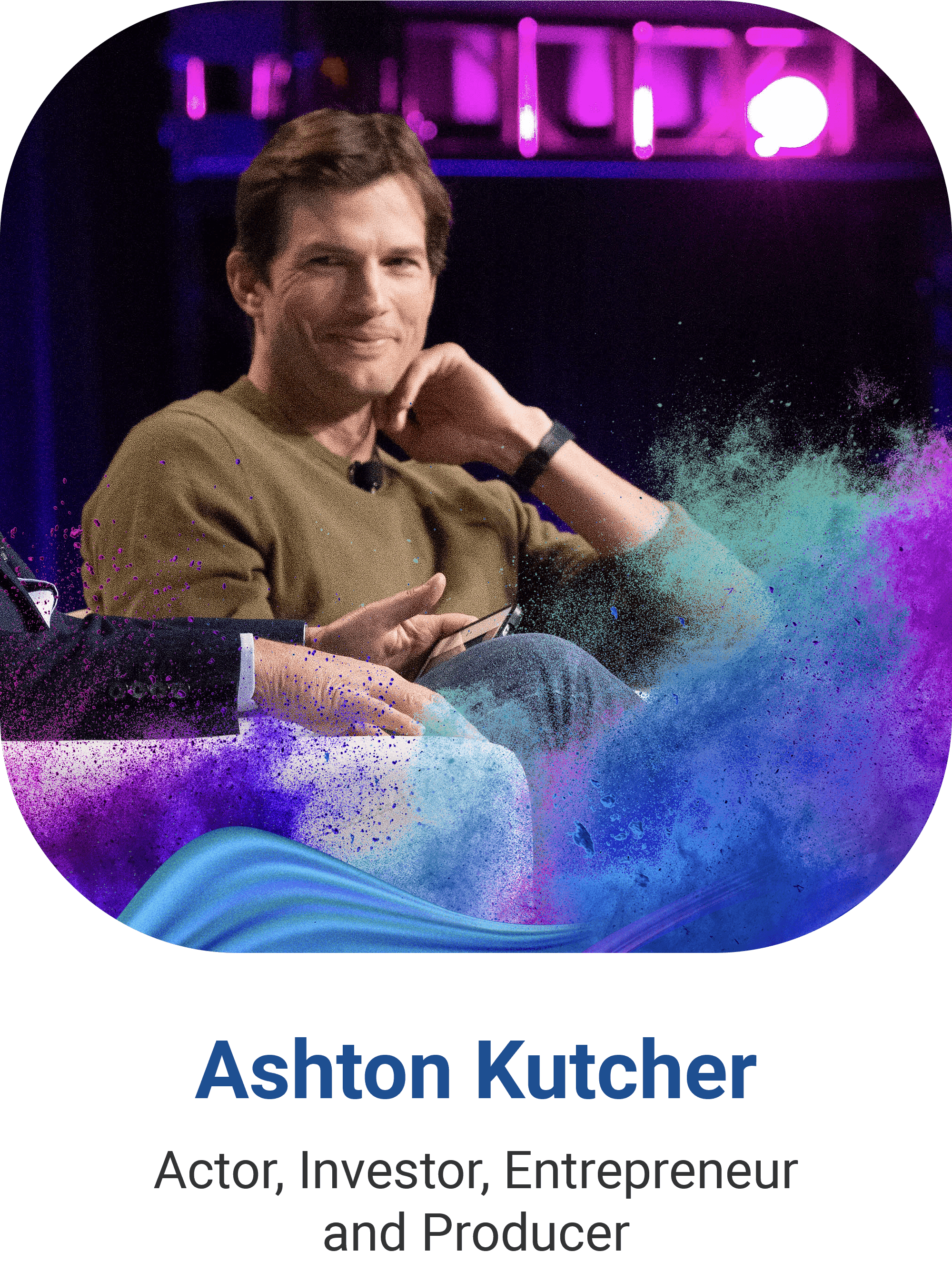 6 of 10 logos - Ashton Kutcher