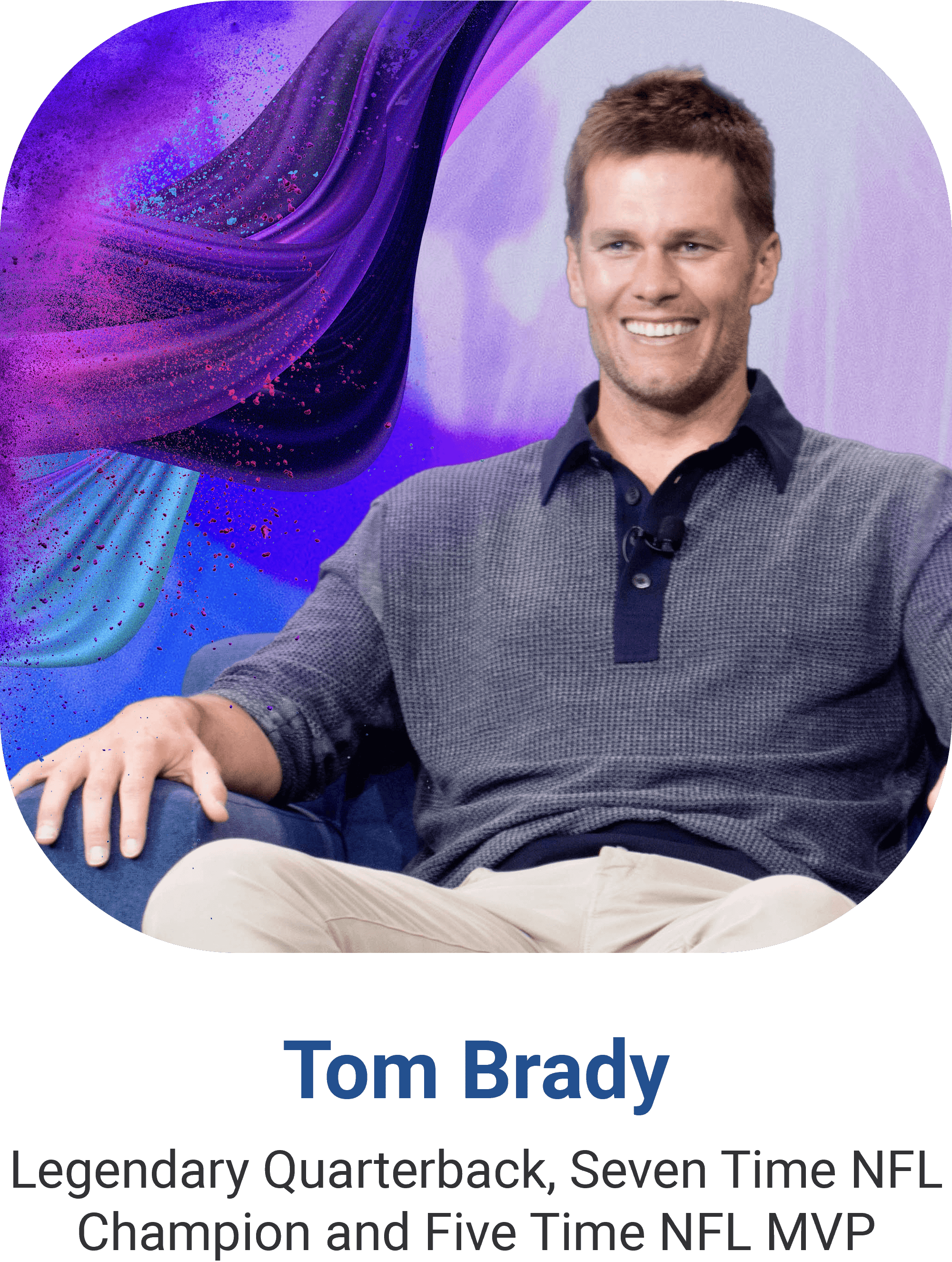 5 of 10 logos - Tom Brady