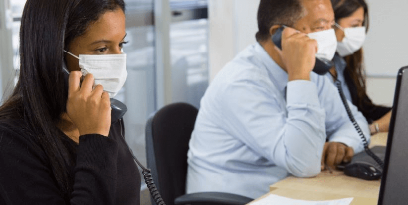 call-center-agency-masks