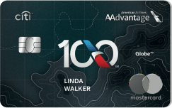 Citi® / AAdvantage® Globe™ Mastercard® logo.
