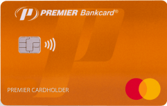 PREMIER Bankcard® Mastercard® Credit Card logo.