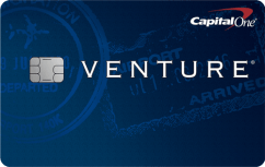 Capital One Venture Rewards Credit Card logo.