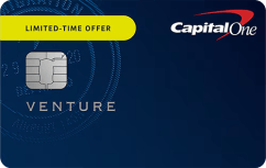 Capital One Venture Rewards Credit Card logo.