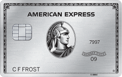 American Express Platinum Card® logo.
